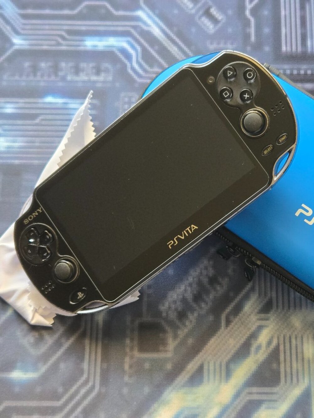 Sony PlayStation PS Vita OLED 1000 Console: 128gb PSVSD Bundle + USB-C Upgrade